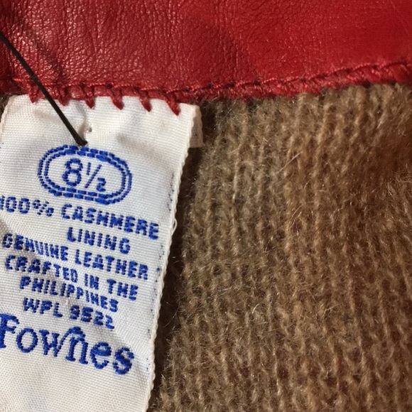 Women’s Water resistant/Washable Leather Gloves NWT - Picture 5 of 7